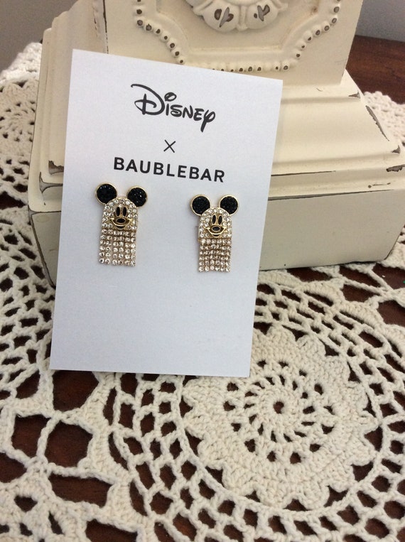 Disney Baublebar Halloween Mickey Mouse Ghost Crys