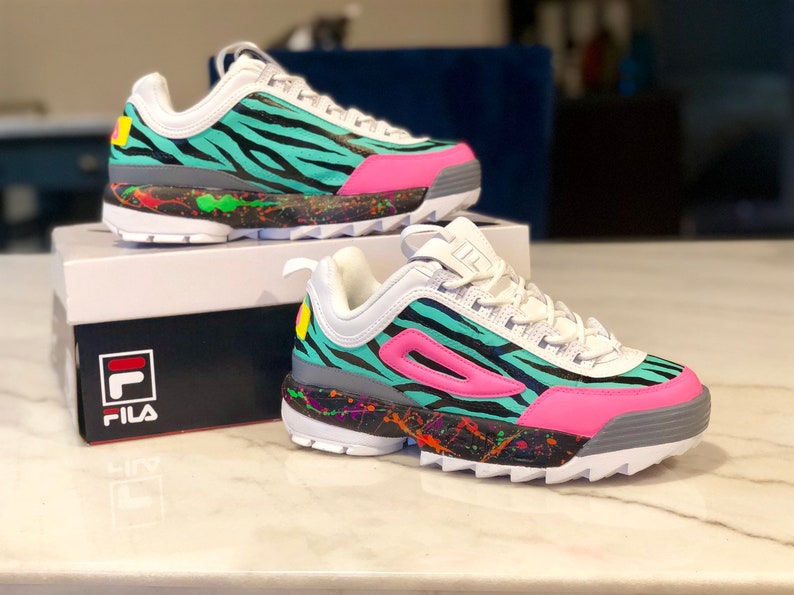 fila disruptor 2 custom
