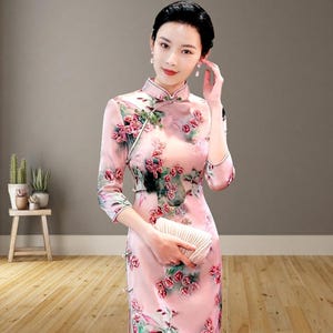 prom dresses in china Sequin Velvet Long Qipao Perfect for prom Prom dresses china-AliExpress
