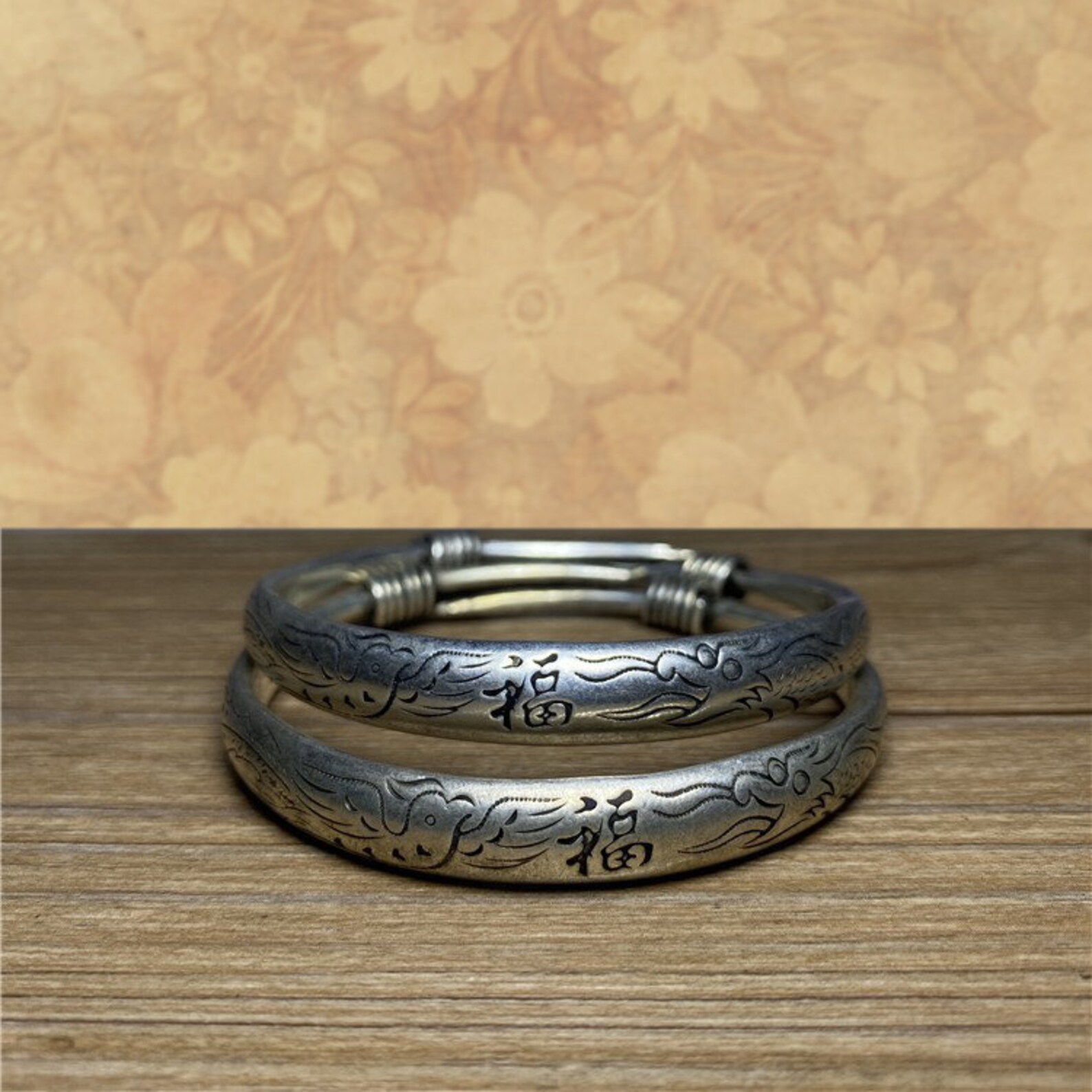 Handcrafted bangle set southeast Asian jewelry Chinese Etsy