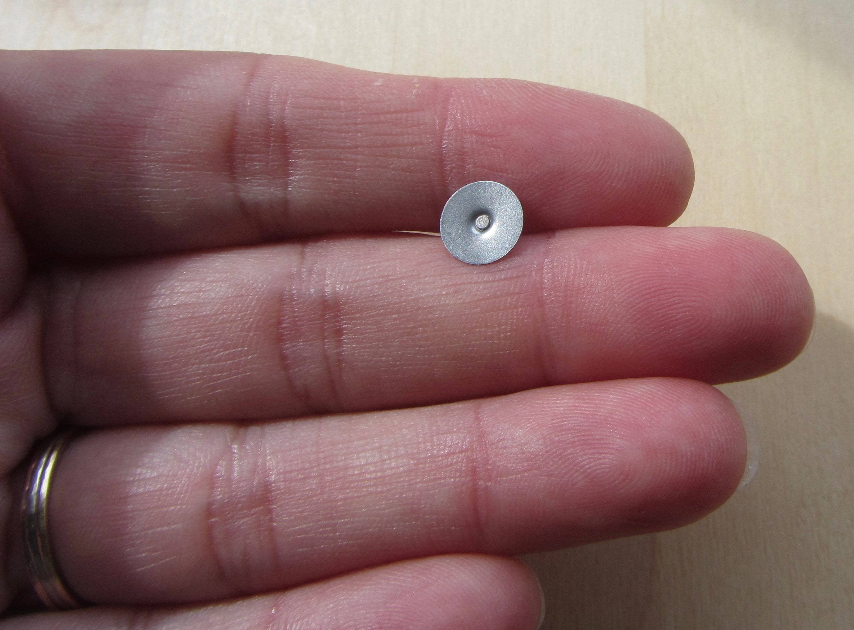 Titanium 8 mm Posts Hypoallergenic Grade 1 Titanium Earring Etsy