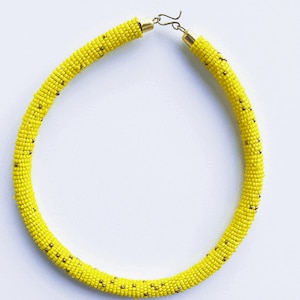 Oshun Godess Choker - Tribal Choker Necklace