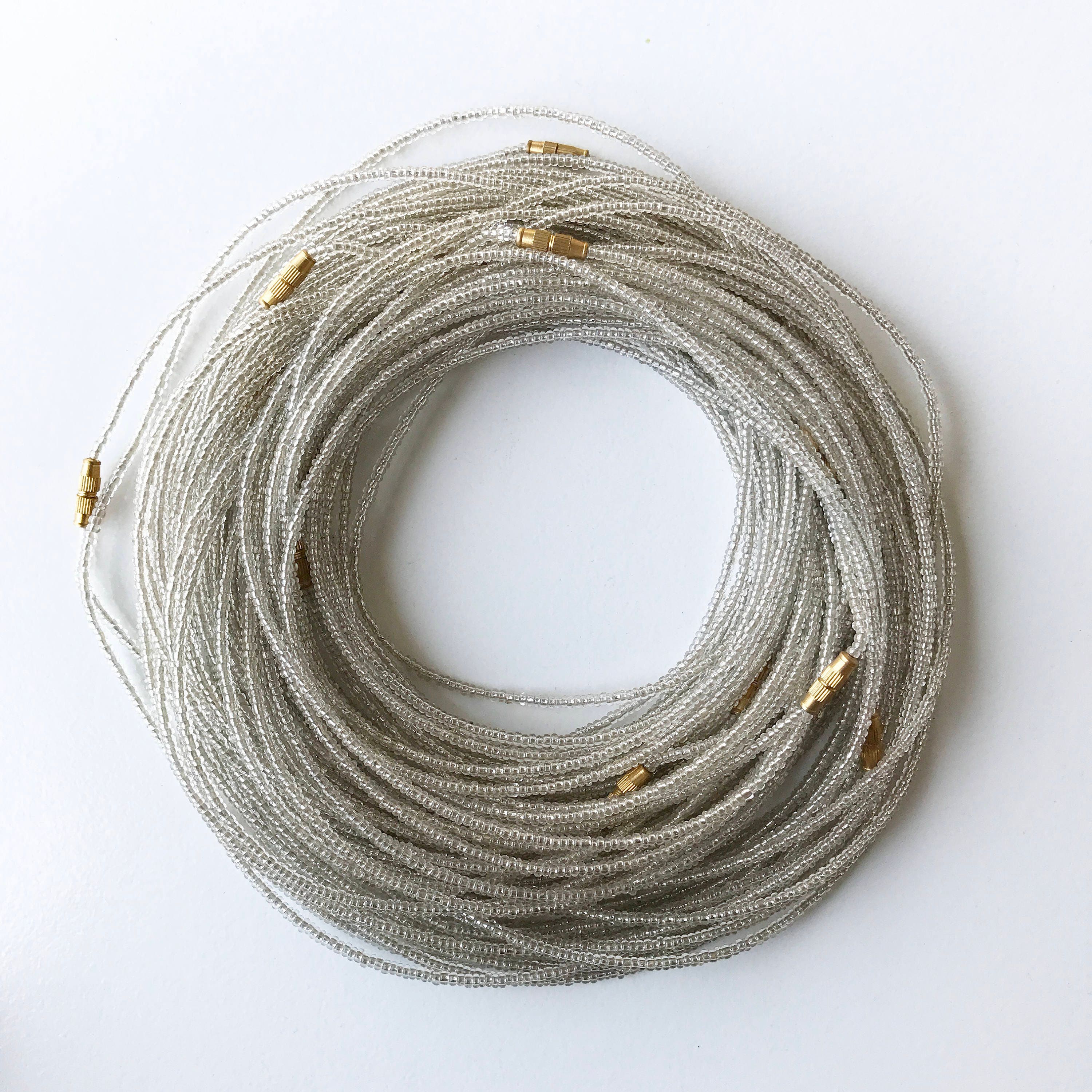 Crystal Clear Waist Beads Waist Beads for Weight Loss Etsy