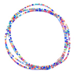 Maasai Waist Beads: African Belly Chain with Clasps