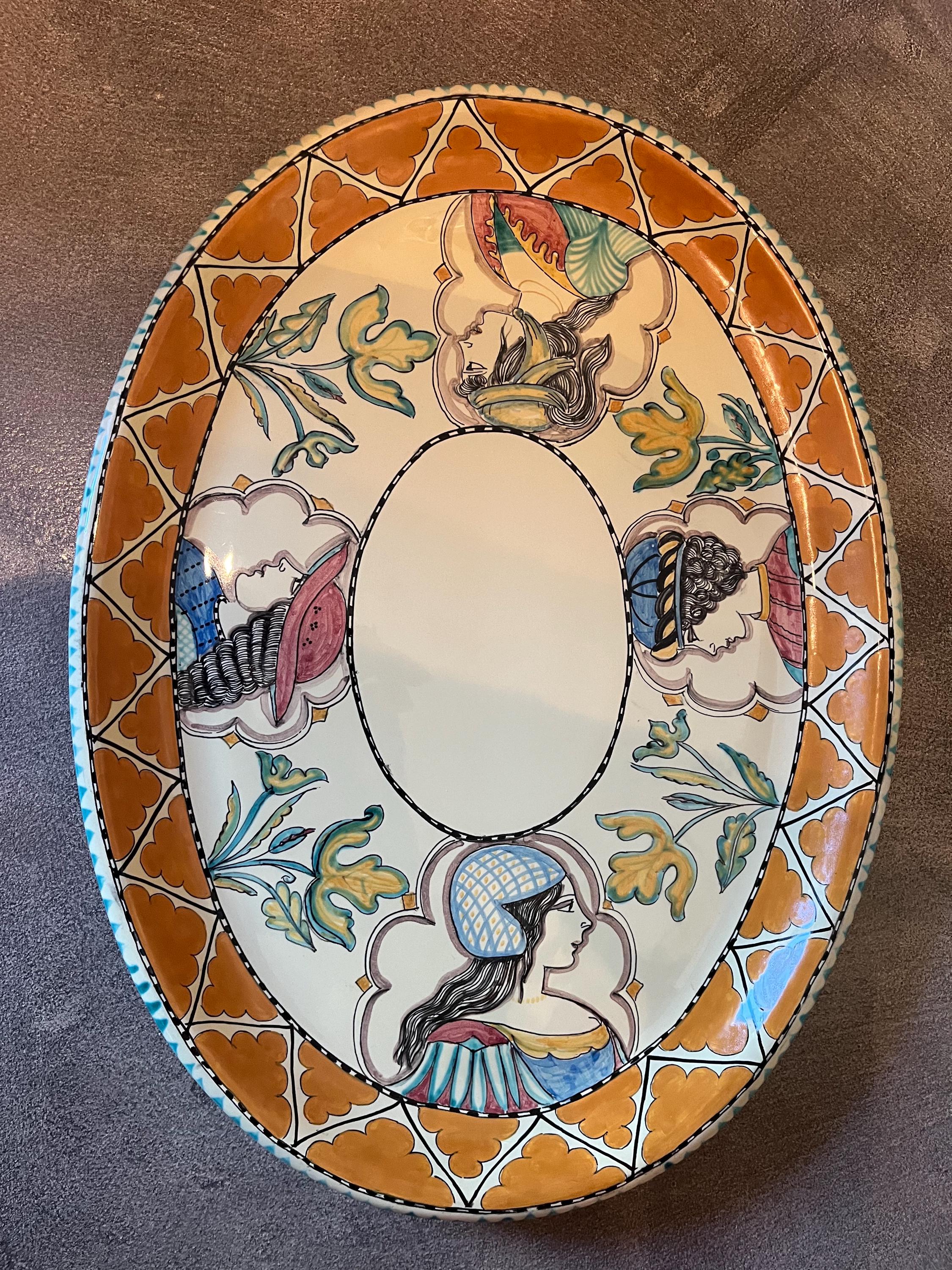 Giacomini Orvieto イタリア製　大皿 ceramics キッチン・日用品・その他 Giacomini Orvieto