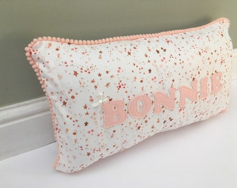 Personalised cushion, name cushion, personalised pillow.