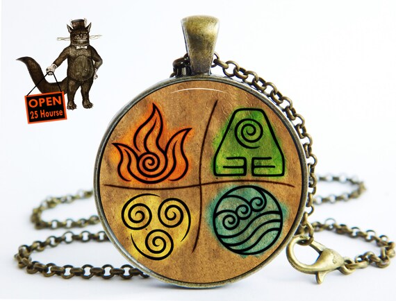 Legend of Korra necklace Avatar The Last Airbender necklace pendant Legend of Korra pendant life happens wherever you are