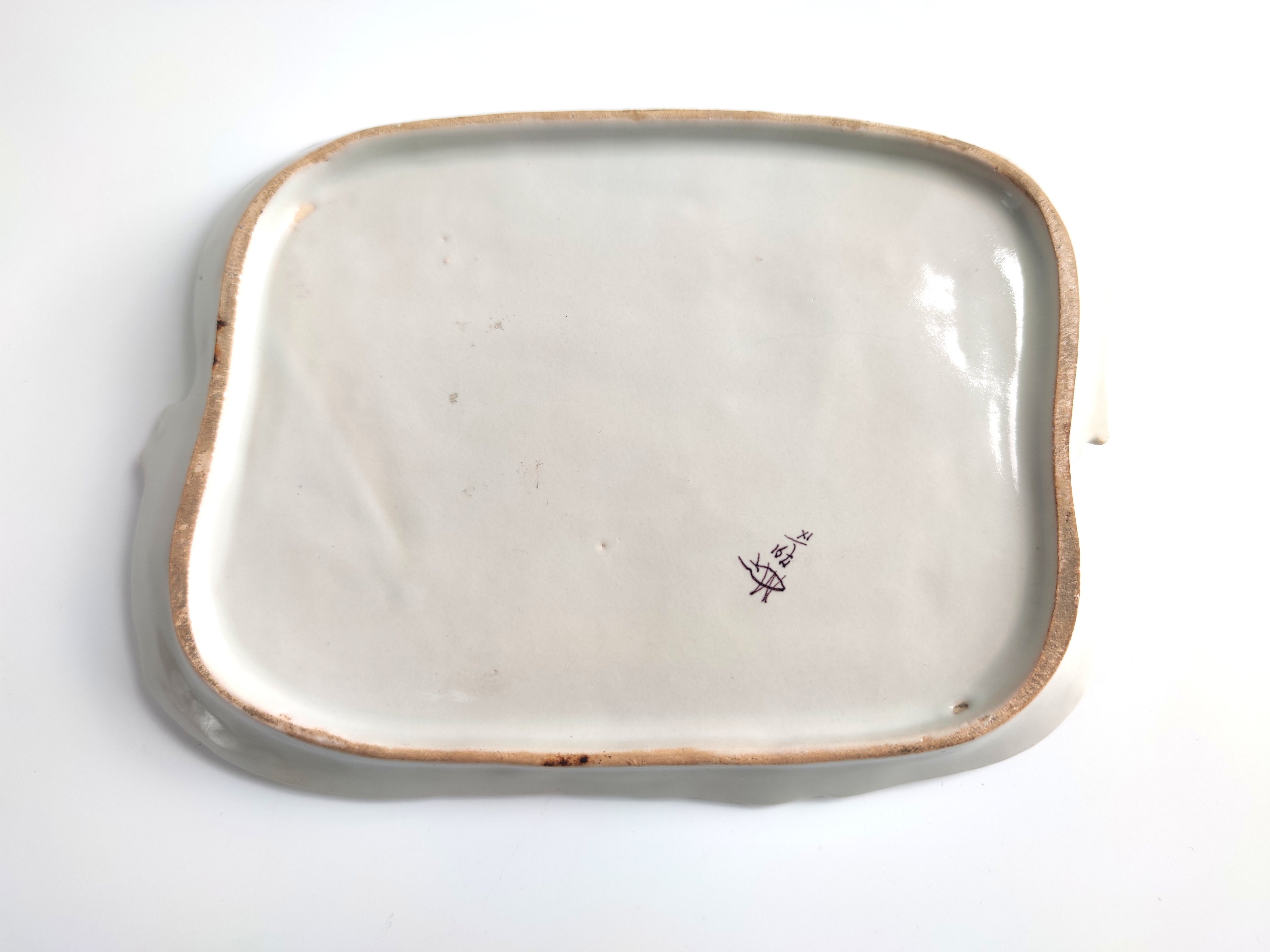 アンティーク デヴル ジェオ マルテル フランス製ファイアンス焼き