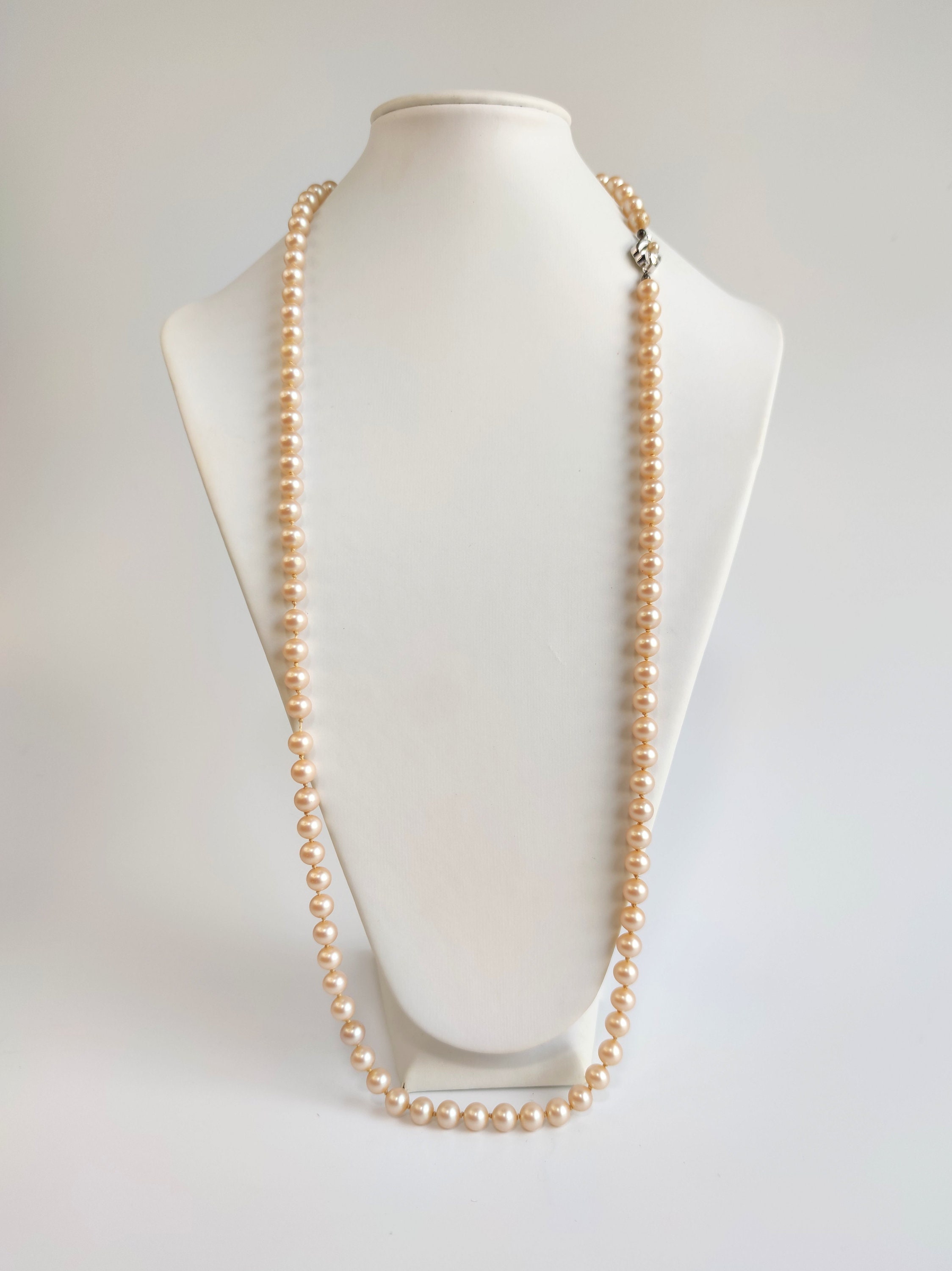 ネックレス・ペンダント VINTAGE HOLLYWOOD Wool Clip Pearl Necklace BMR675 VINTAGE HOLLYWOOD Wool Clip Pearl Necklace BMR675 (VINTAGE