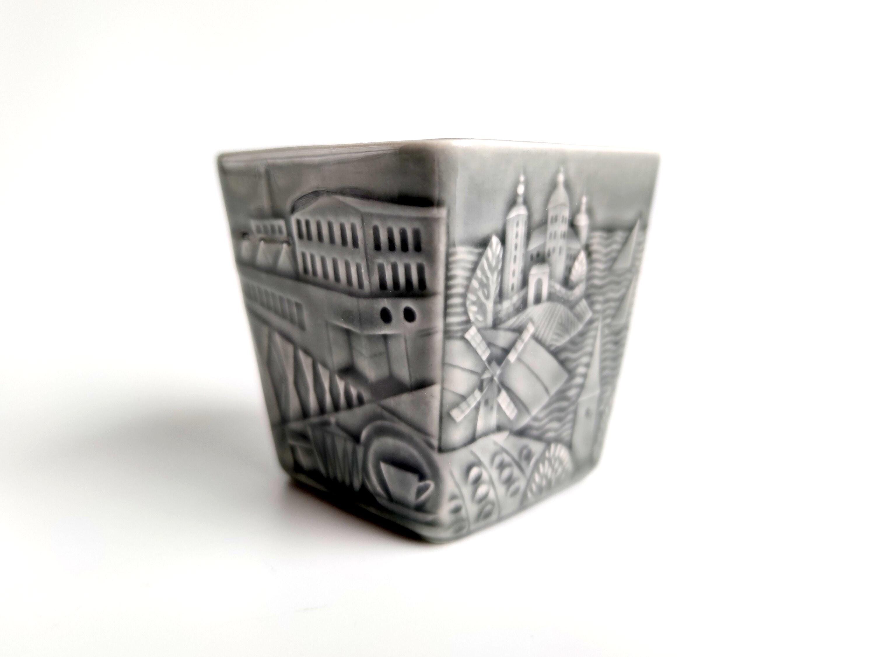 ロールストランド磁器花瓶、リドショーピング・キネクッレ・レッコ