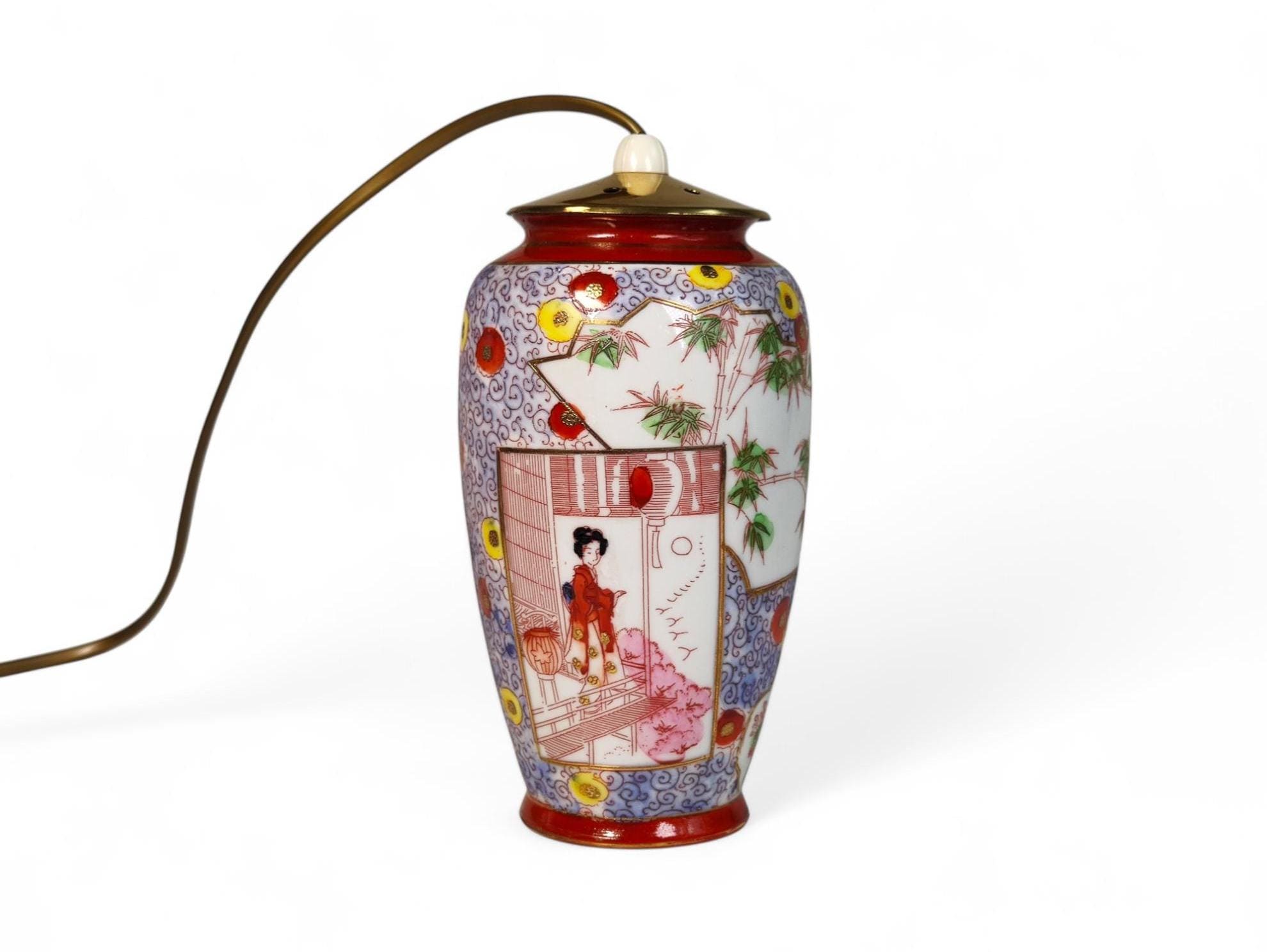Lampe En Grès Années 60 - Style Japonisant - Excellent état - Centre France