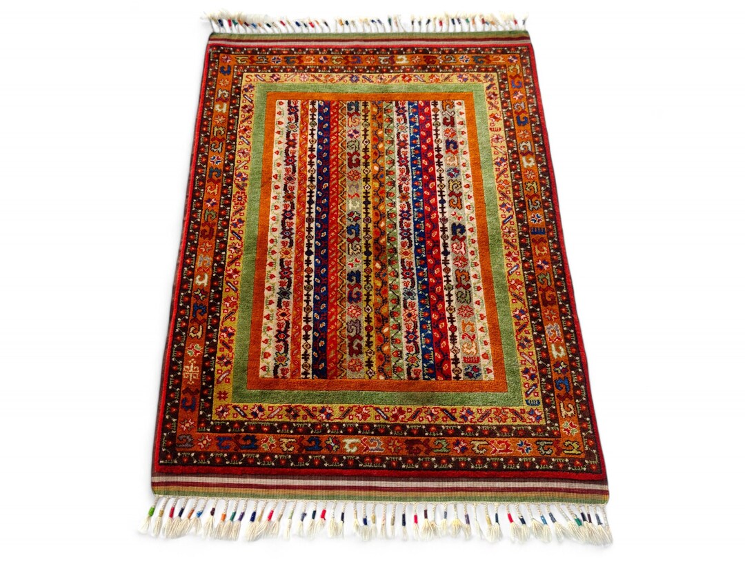 Sivas Sal Turkish Shawl Rug 4.7 X 3.12 Ft, Vintage Anatolian Sivas Hand ...