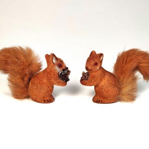 Wagner Kunstlerschutz Flocked Animals - Etsy Canada