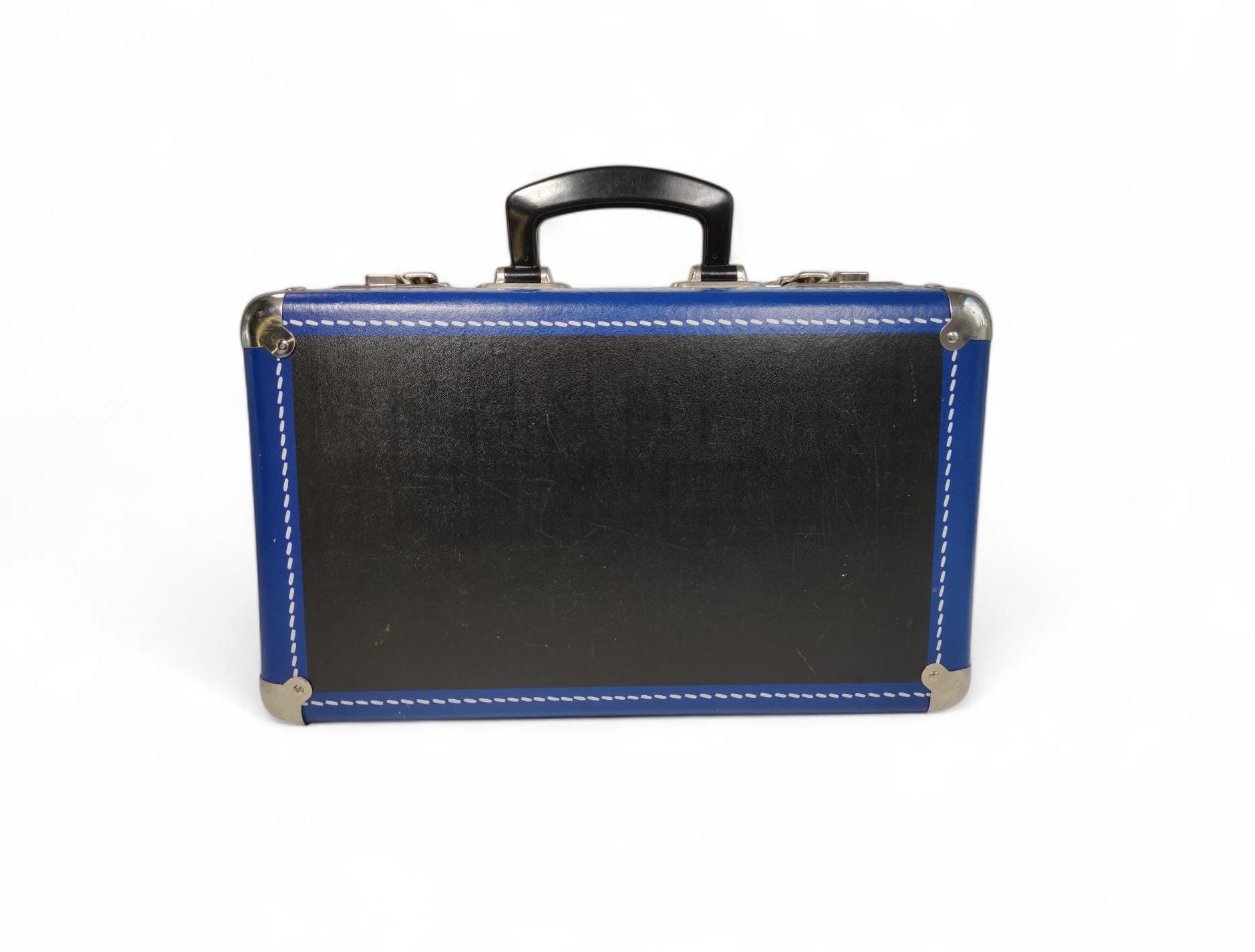 Vintage 90s Disney Mickey Suitcase, Mickey's World Tour 1001