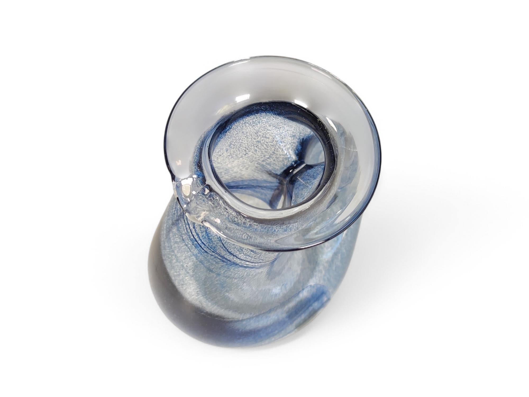 ROMA GLAS BRUK アートガラス花瓶、スウェーデン、ゴットランド島、90