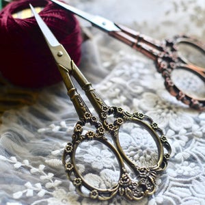 Vintage retro antique scissors, Mother's day gift, Christmas gift