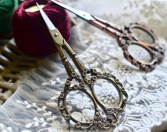 Vintage retro antique scissors, Mother's day gift, Christmas gift