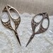 Vintage style scissors, Mothers day gift, Retro antique scissors, Embroidery scissors, Mother's day gift, For her, Christmas gift, 
