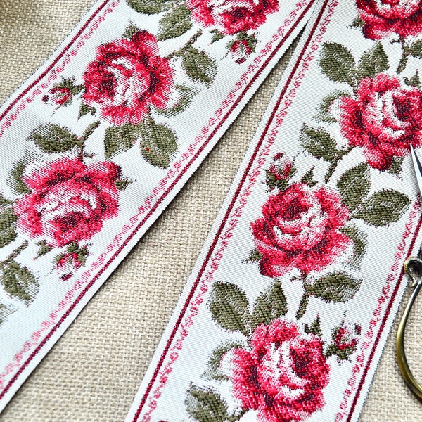 Embroidered Ribbon - Etsy