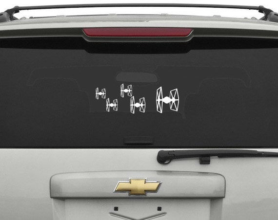 2X Star Wars Car Sticker Truck Window Door Bumper Wall Laptop