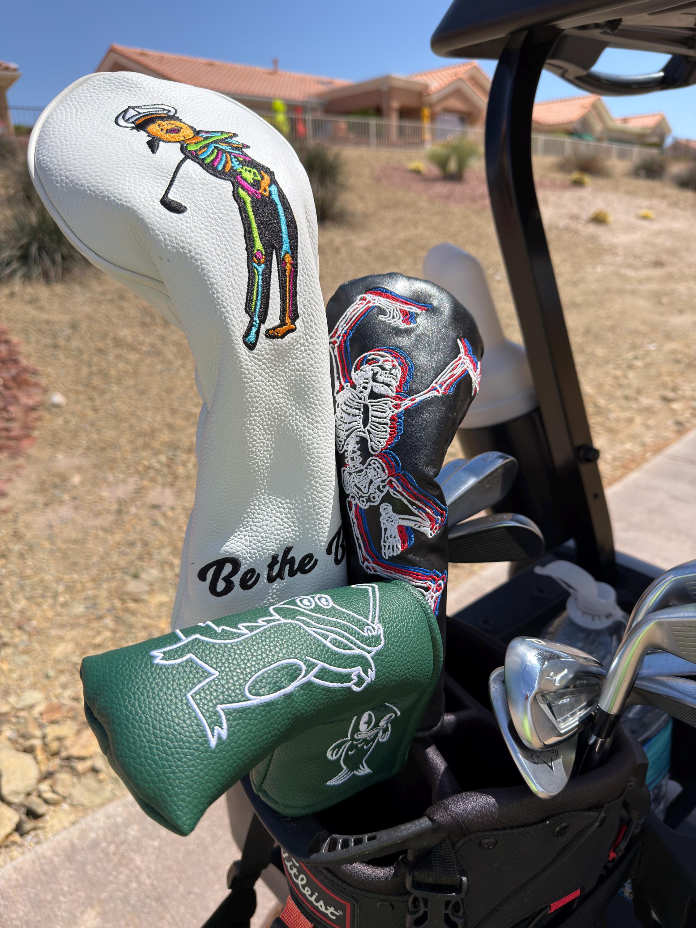 Heady Dancing Skeleton Golf Head Cover - Jam Band, Phish