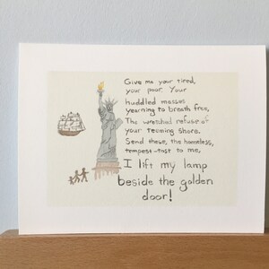 Art print Statue of Liberty