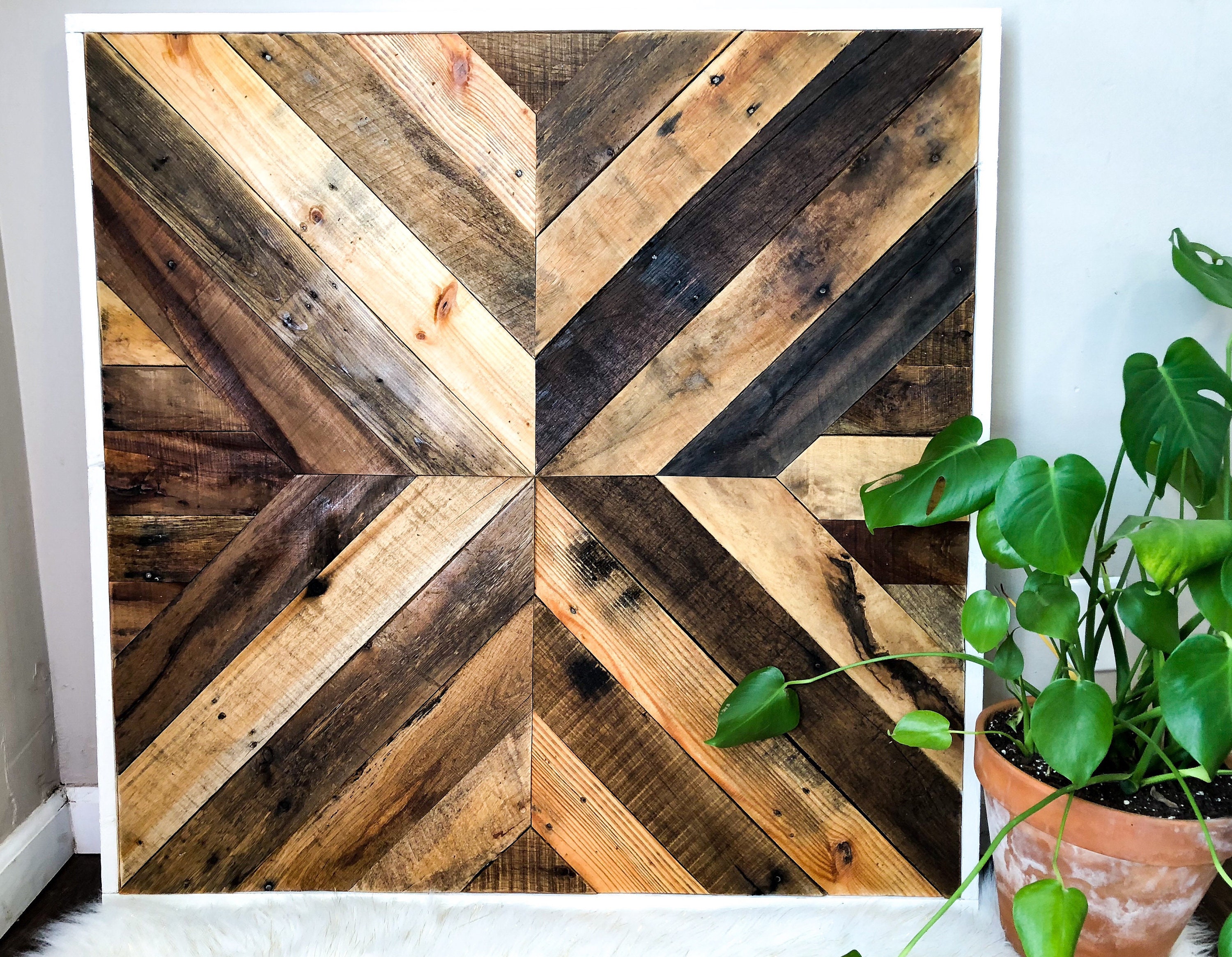 Barn Wood QuiltReclaimed Wood Wall ArtBarn Wood ArtRustic Etsy