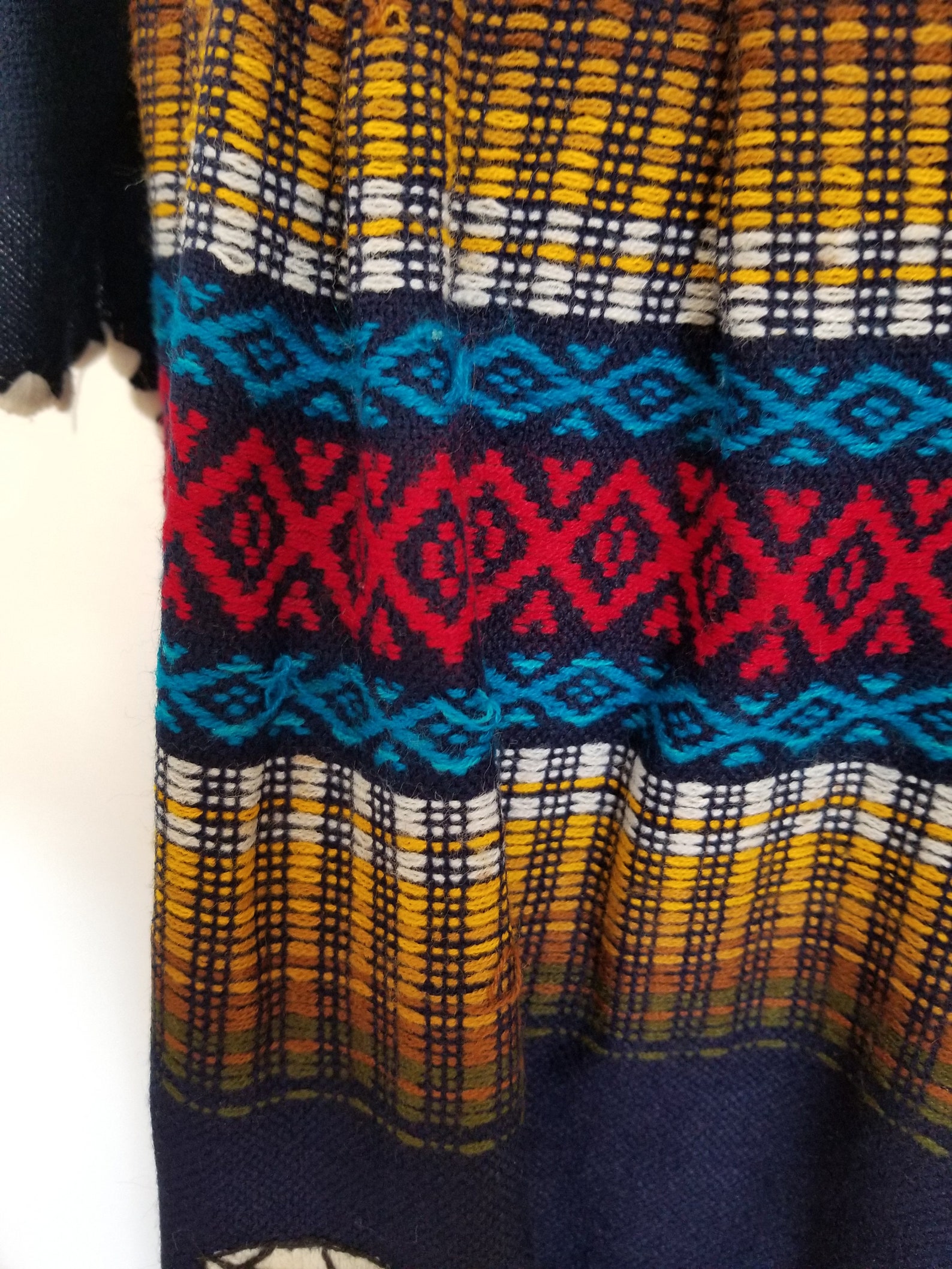 Vintage Colombian Embroidered Kaftan Dress - Etsy