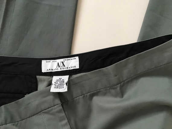 Armani Exchange pants | spruce green flared pants - image 4