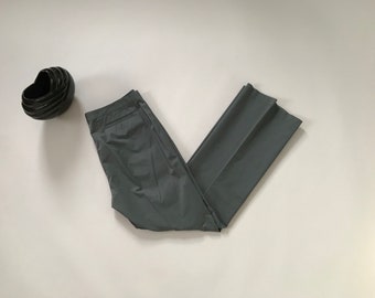 Armani Exchange pants | spruce green flared pants