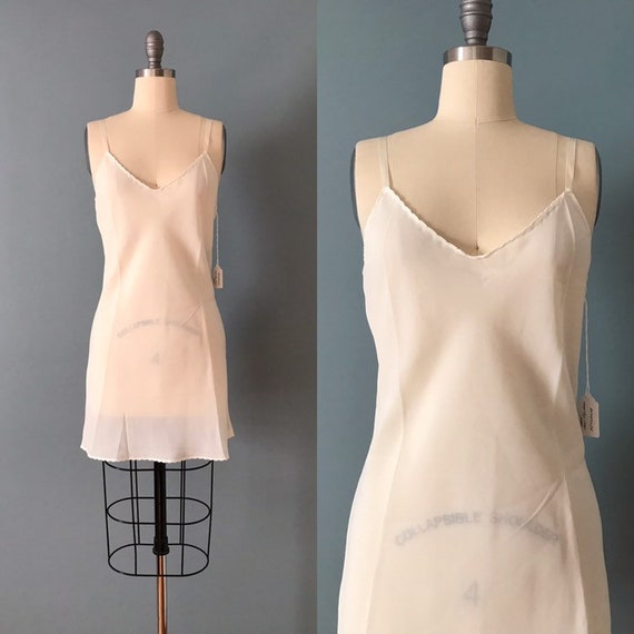 sheer slip dress