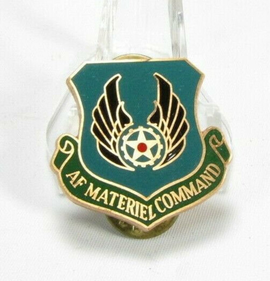 USAF Air Force Material AFMC Subdue Security Police SP Beret Crest ...