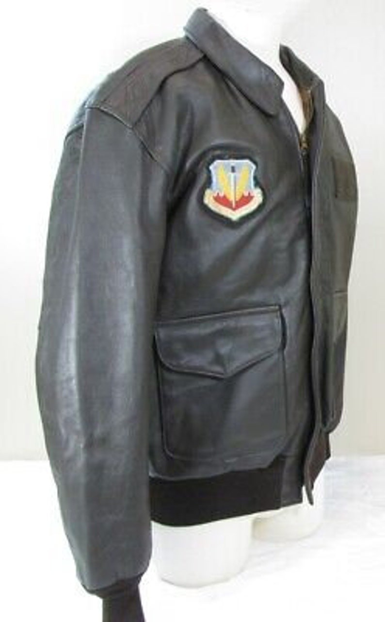 Cockpit DSCP Type A2 USAF Leather Flight Pilot Jacket Air Etsy