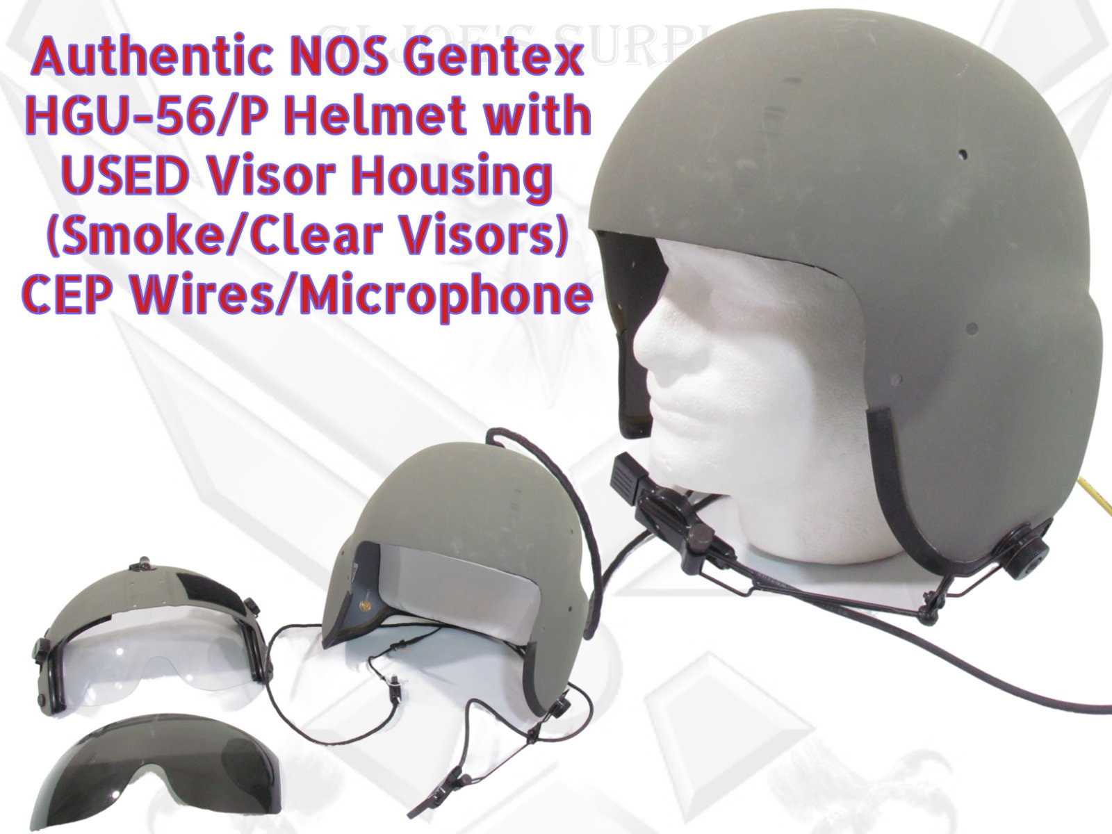 Hgu 56 Aviation Helmet For Sale NOS MILITARY Gentex HGU56/P Pilot