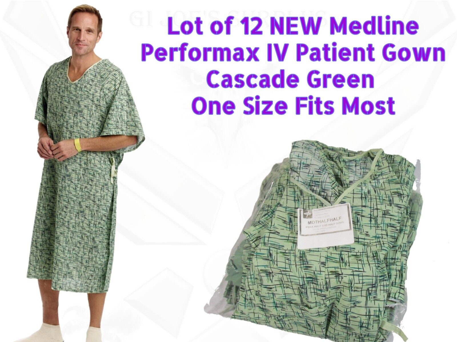 Print IV Patient Gown – Tex-Pro Western Ltd.