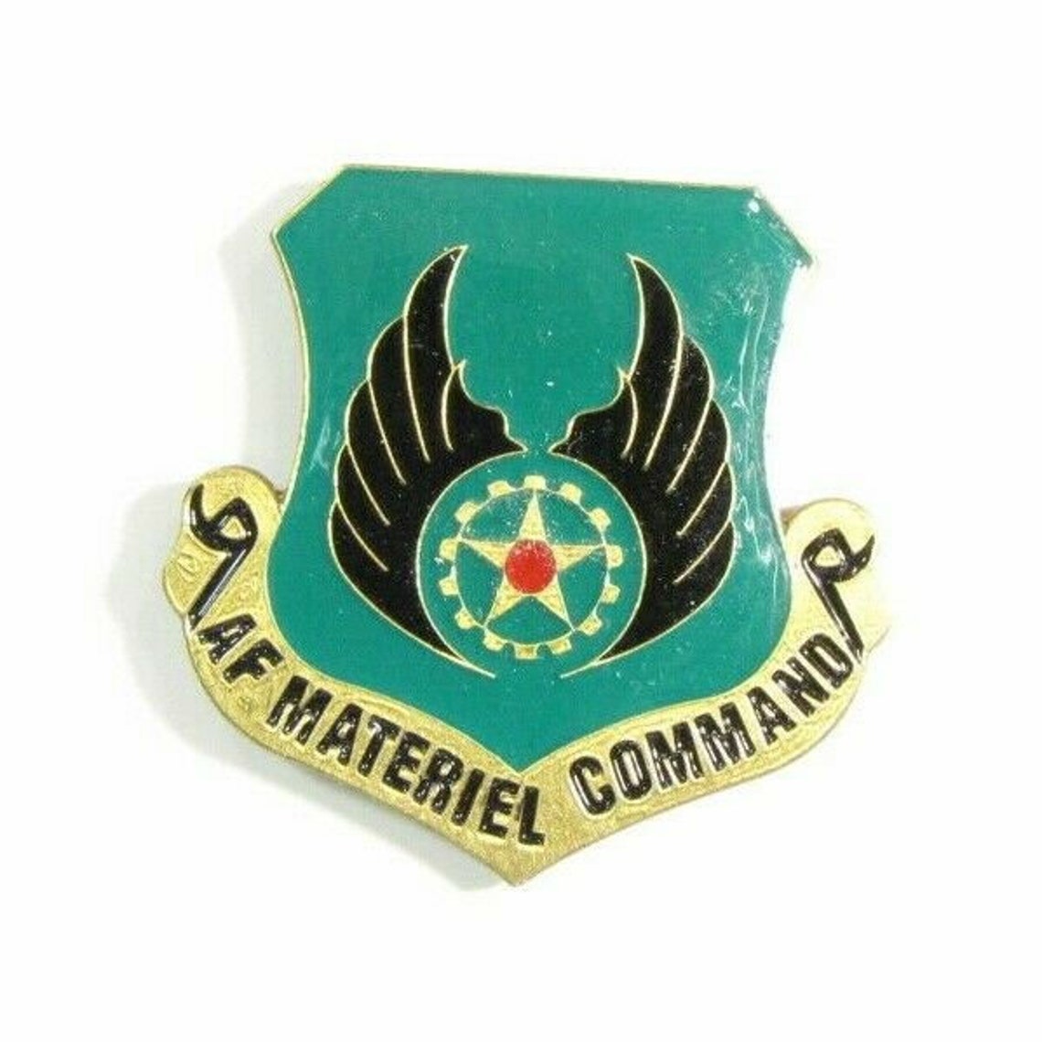 USAF Air Force Material AFMC Security Police SP Beret Subdued Crest B ...