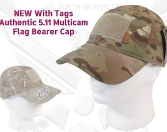 5.11™ Flag Bearer Tactical Cap Hat Multicam™ Adjustable NEW w/tags WH1