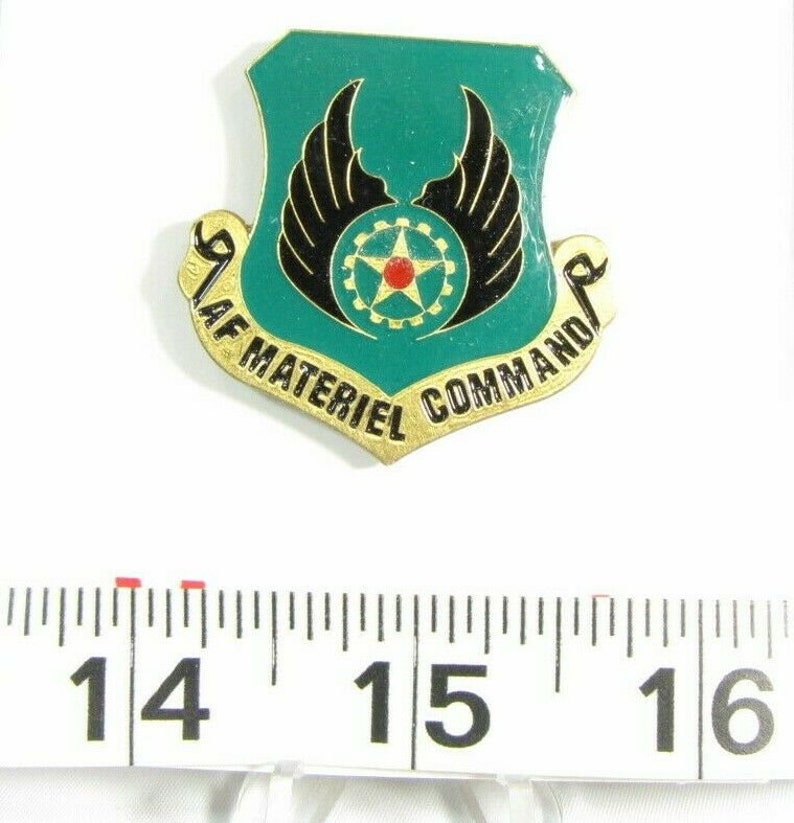 USAF Air Force Material AFMC Security Police SP Beret Subdued Crest B ...