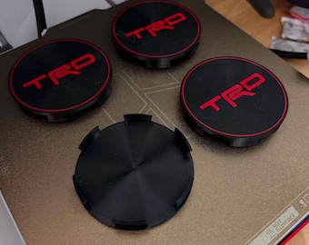 Toyota TRD Rockwarrior  3D Printed Center Caps - 85mm