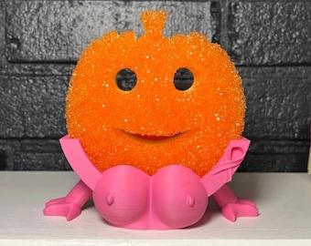 STL/3MF DIGITAL File for Scrub Tatas Sponge Holder