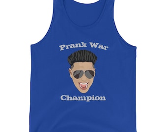Prank War Champion Tank Top - DJ Pauly D Jersey Shore Tank Top