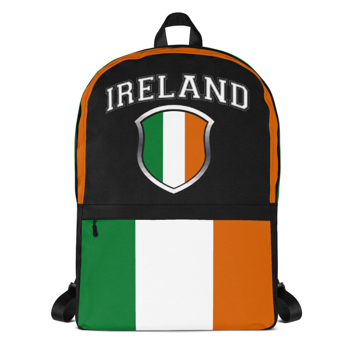 Ireland Backpack Irish Backpack With Ireland Flag Crest Etsy Israel