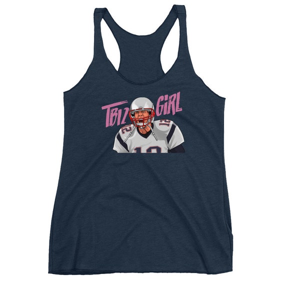 TB12 Girl Tank Top Women s Tom Brady New England Patriots TB12
