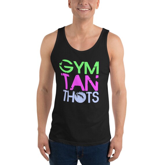 gym tan laundry tank top