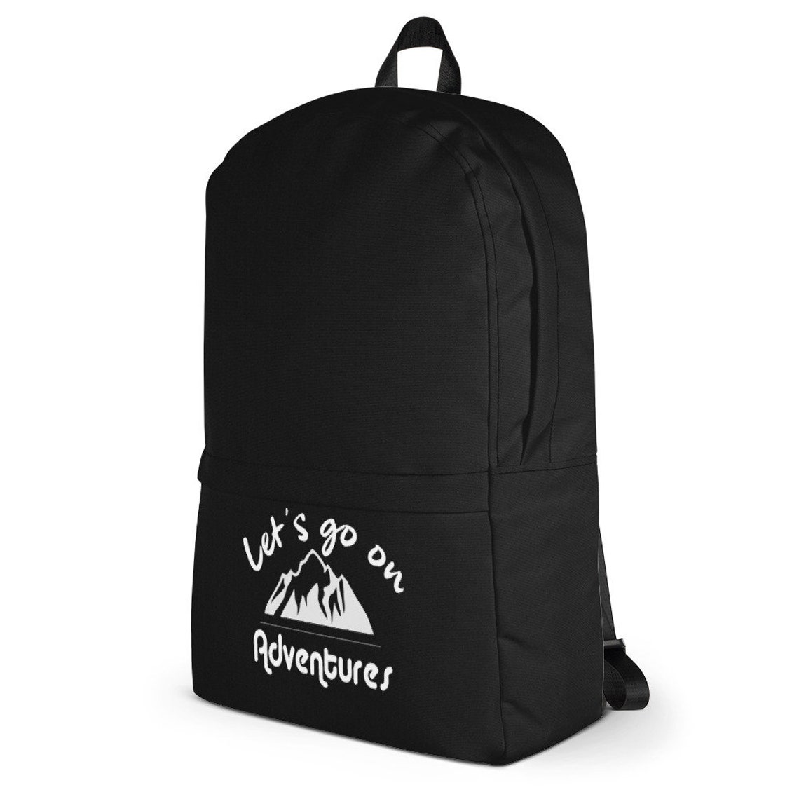 Let's Go on Adventures Backpack Hiking Backpack Etsy