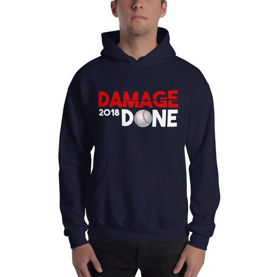 red damage done sweatshirt