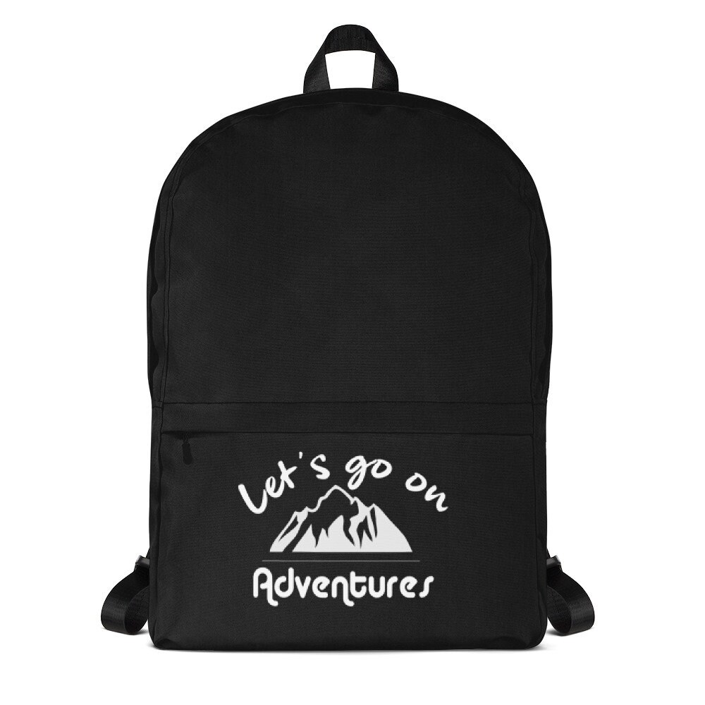 Let's Go on Adventures Backpack Hiking Backpack - Etsy