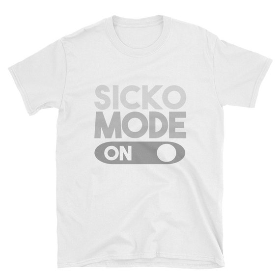 Modalit Sicko T Shirt Sicko Mode On Tee Drake e Travis Scott