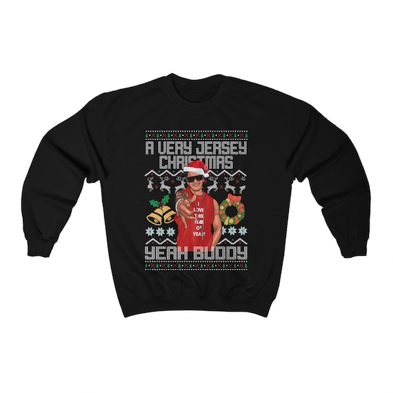 Jersey Shore Pauly D Ugly Christmas Sweater A Very Jersey