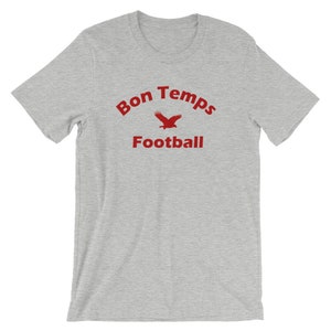 Bon Temps Football T Shirt - True Blood T Shirt - Throwback Apparel - Men's Short-Sleeve or Unisex T-Shirt
